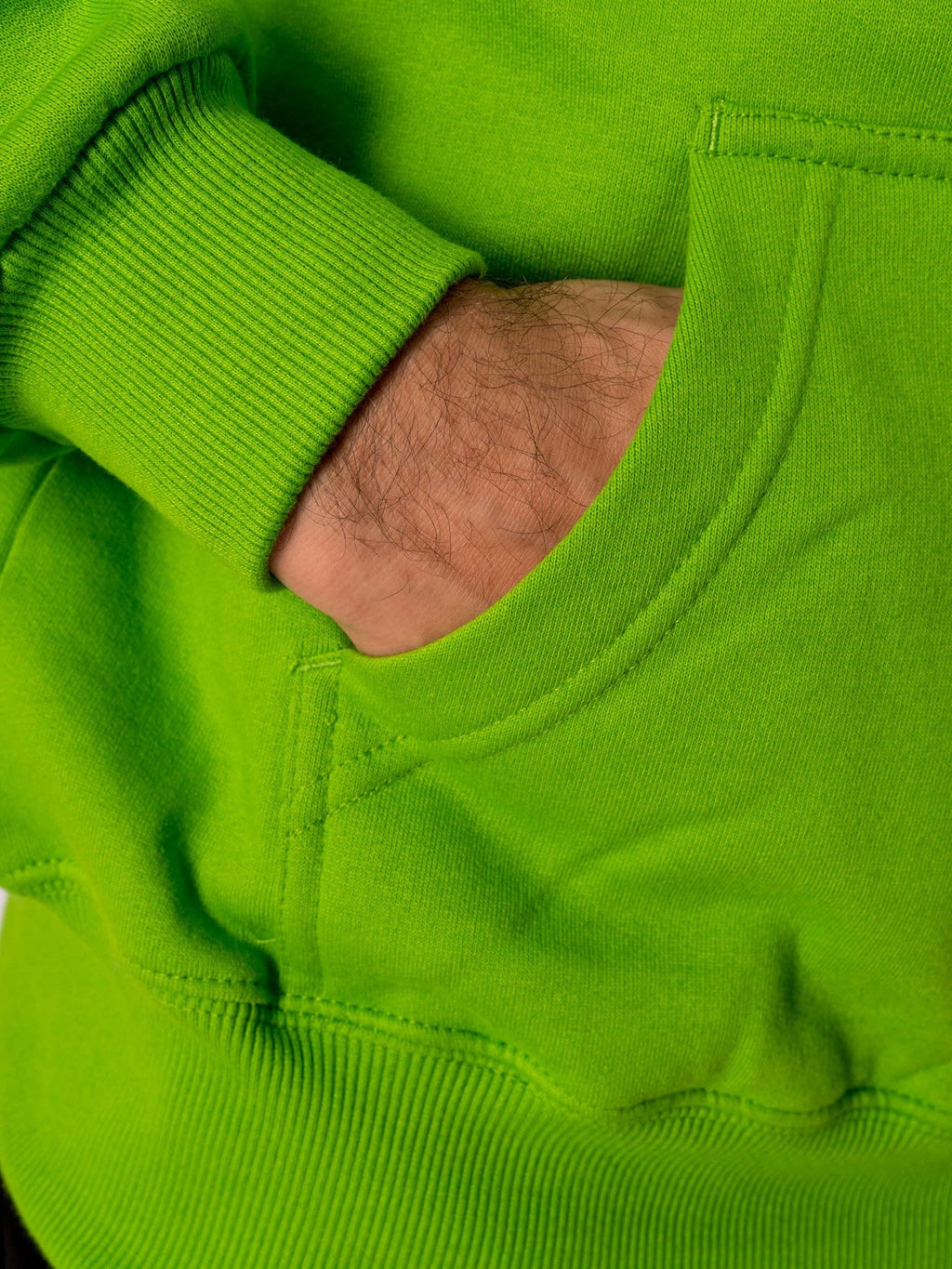 Osnovna kapuljača - Lime zelena