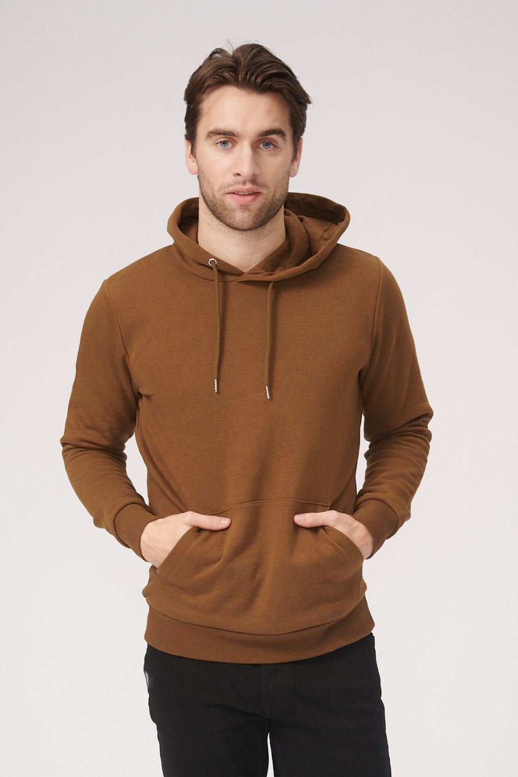 Basic Sweatsuit with Hoodie (Brown) - Package Deal