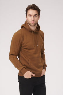 Basic Hoodie Sweat - Brown