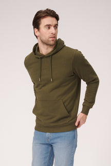 Basic Sweat hoodie - glas dorcha