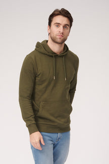 Basic Sweatsuit le hoodie (glas dorcha) - Deal an phacáiste