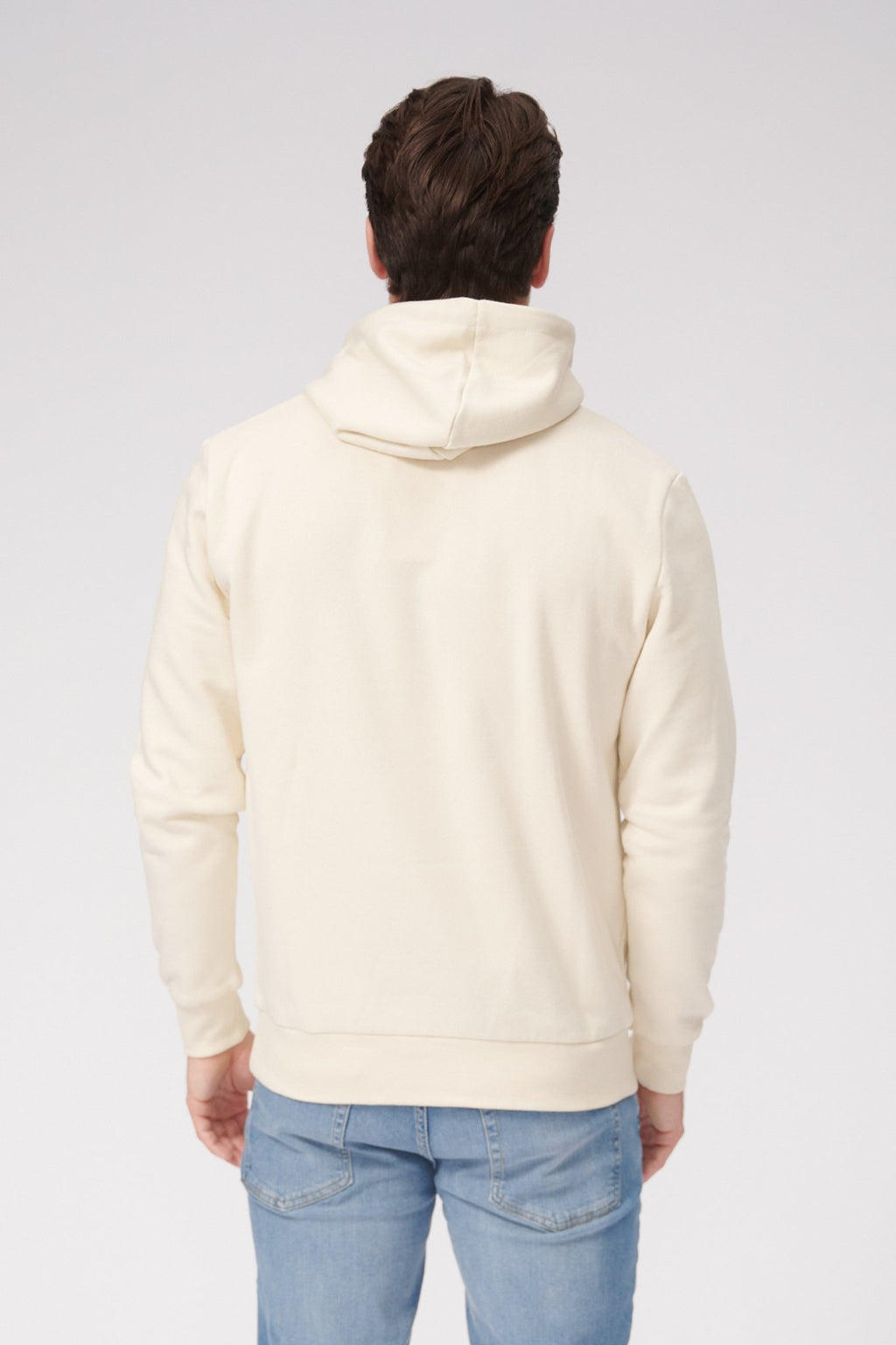 Basic Sweat hoodie - beige éadrom