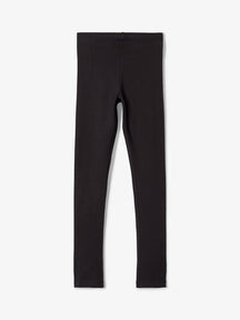 Basic leggings in cotton - Black