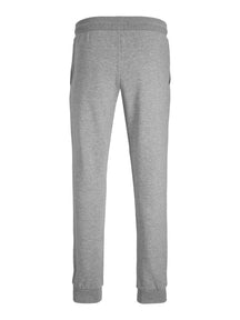 Basic Sweatpants - Melange liath éadrom