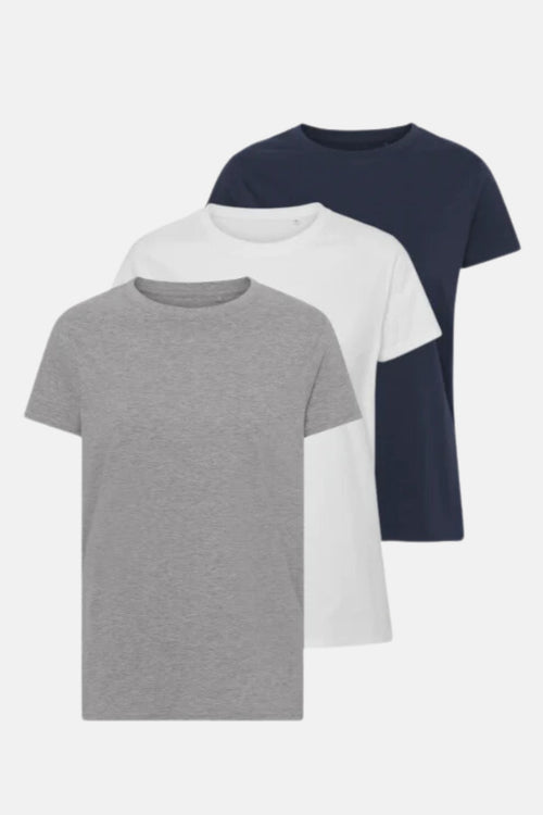 Basic T-shirt - Package Deal (3 pcs.) - TeeShoppen Group™ - T-shirt - TeeShoppen