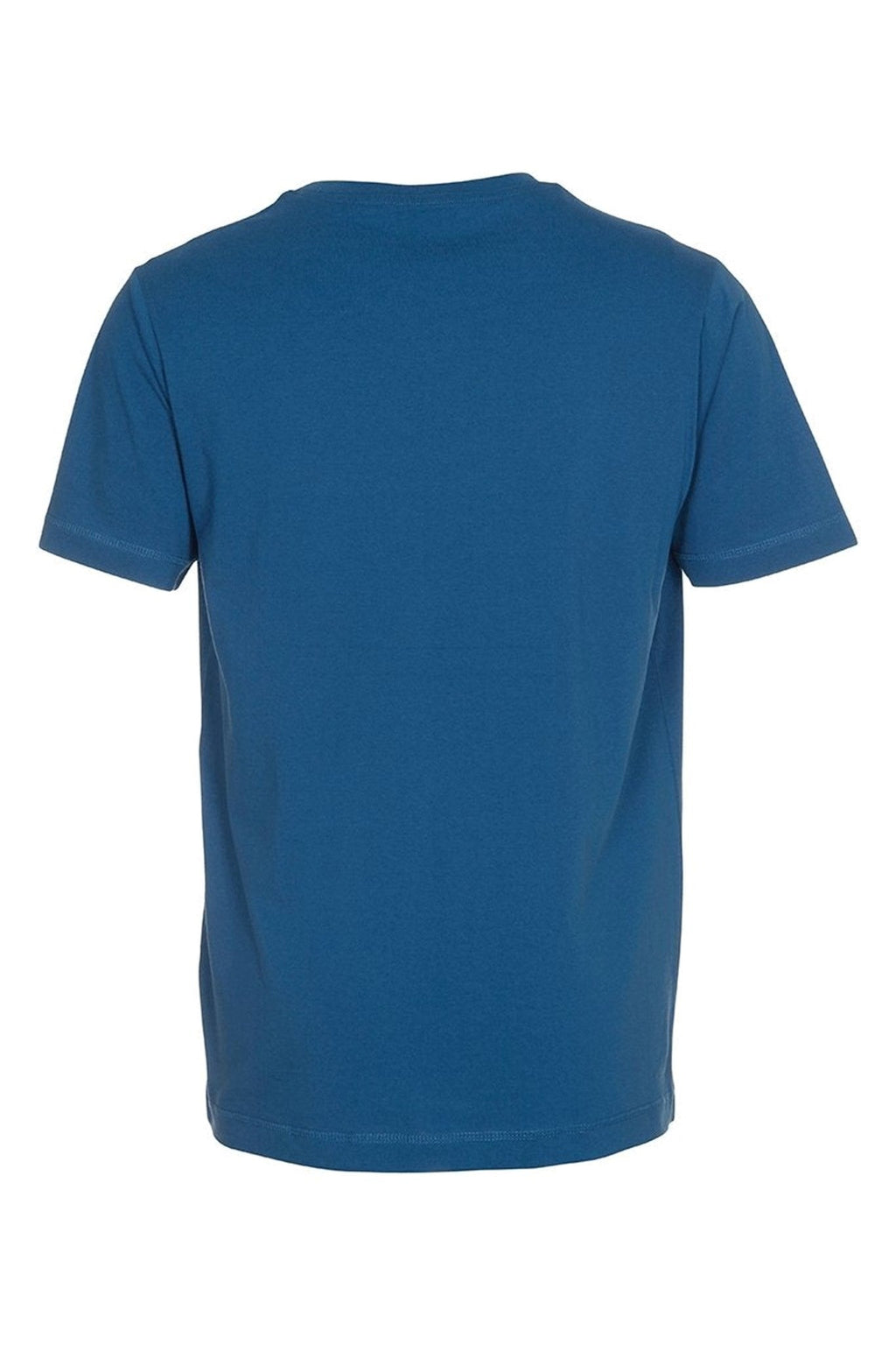 Basic Tričko Vneck - ropná modrá