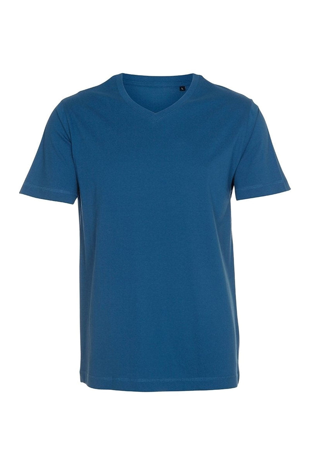 Osnovna majica VNECK - naftna plava