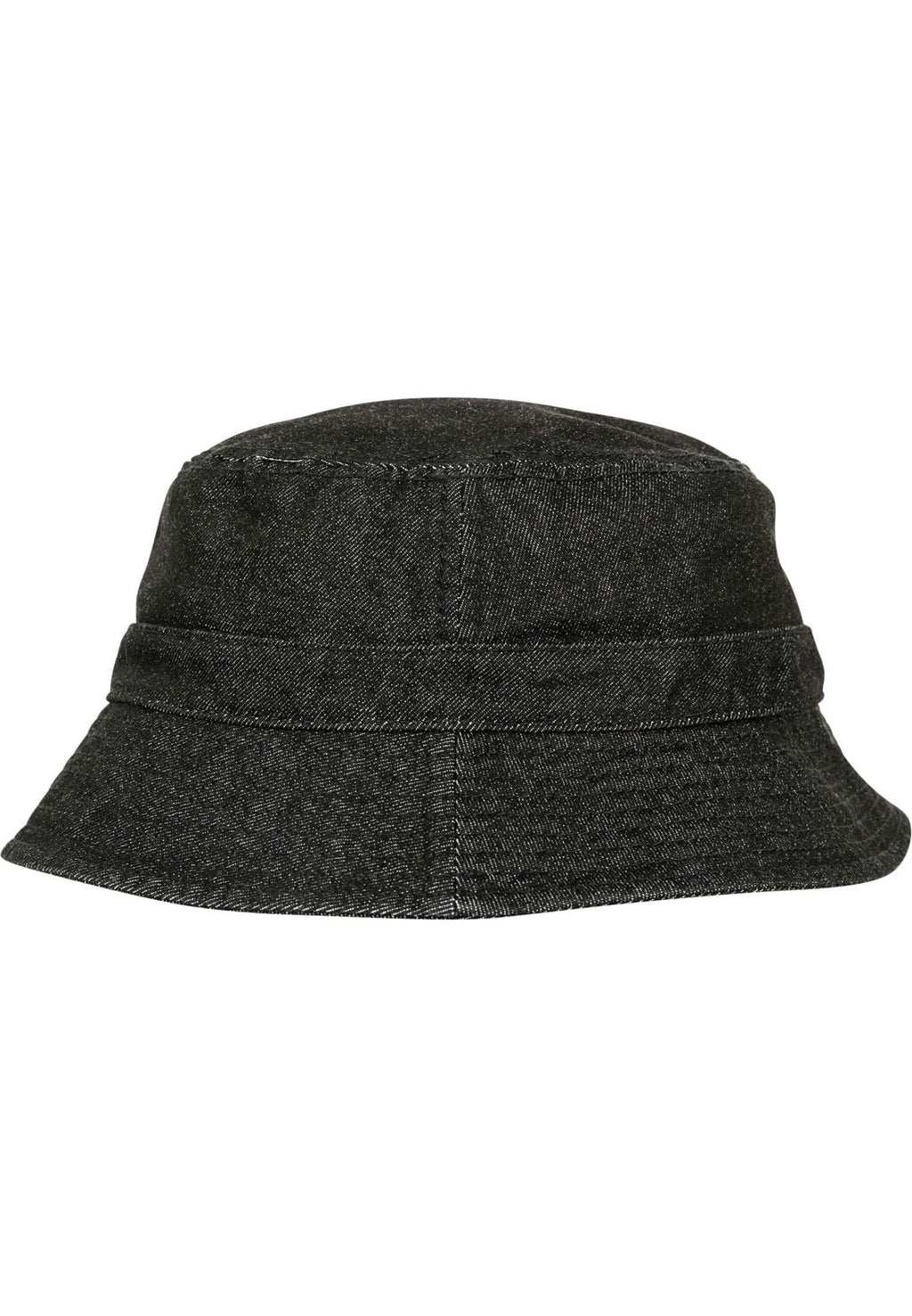 水桶帽牛仔布 - 黑色