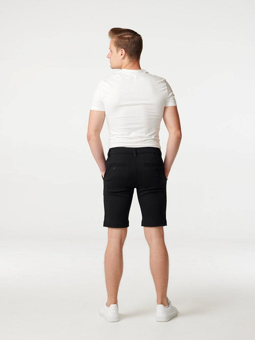 Chino Shorts - Black - TeeShoppen Group™ - Shorts - TeeShoppen