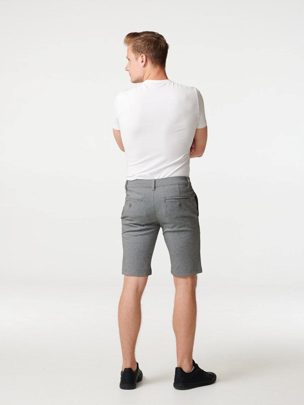 Chino Shorts - Mottled gray