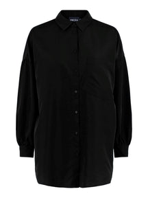 Chrilina Oversized Shirt - Black