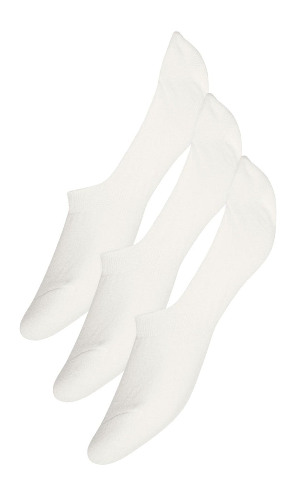 辛迪袜子3包 - 白色