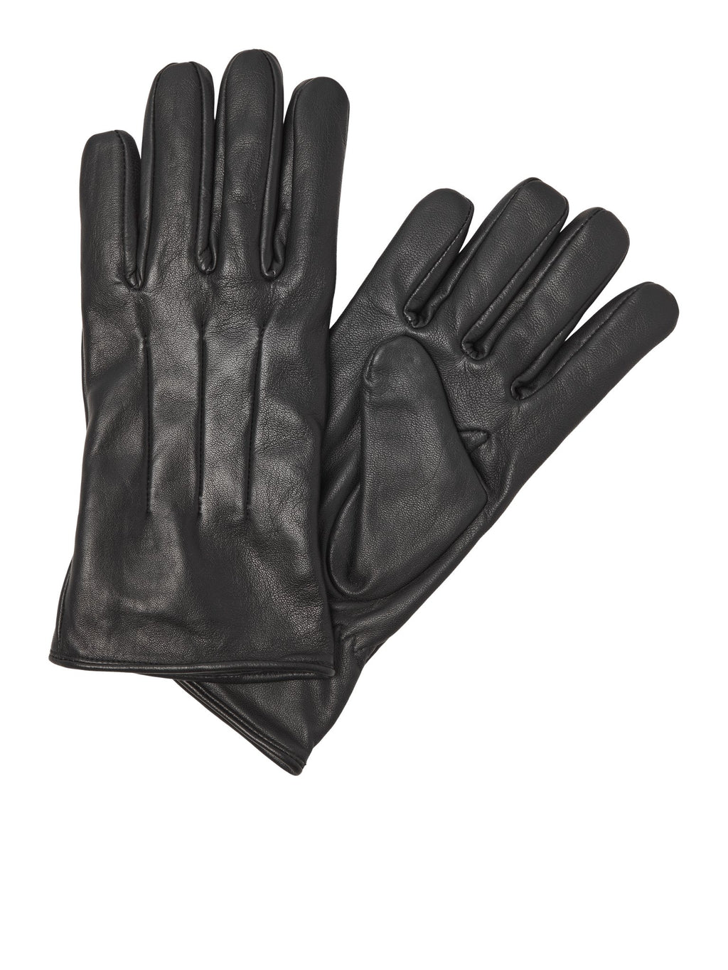 Klasické kožené rukavice - čierna