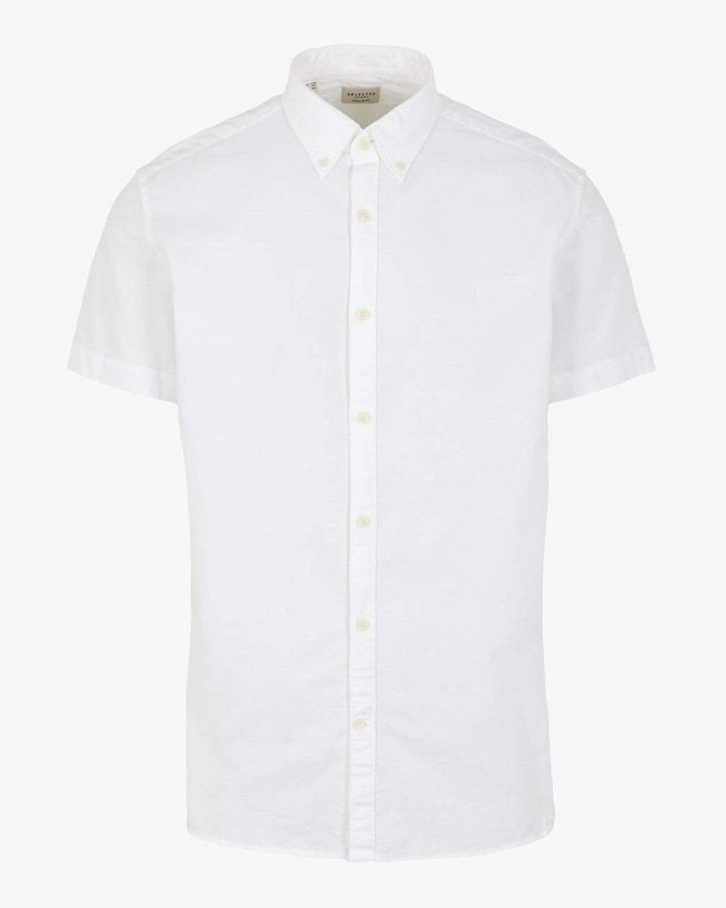 Klasická košeľa s krátkym rukávom - biela