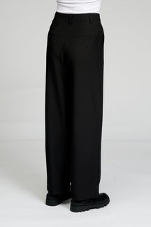 Klasický oblek Pants - Čierna