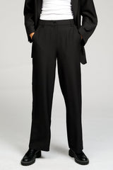 Klasický oblek Pants - Čierna