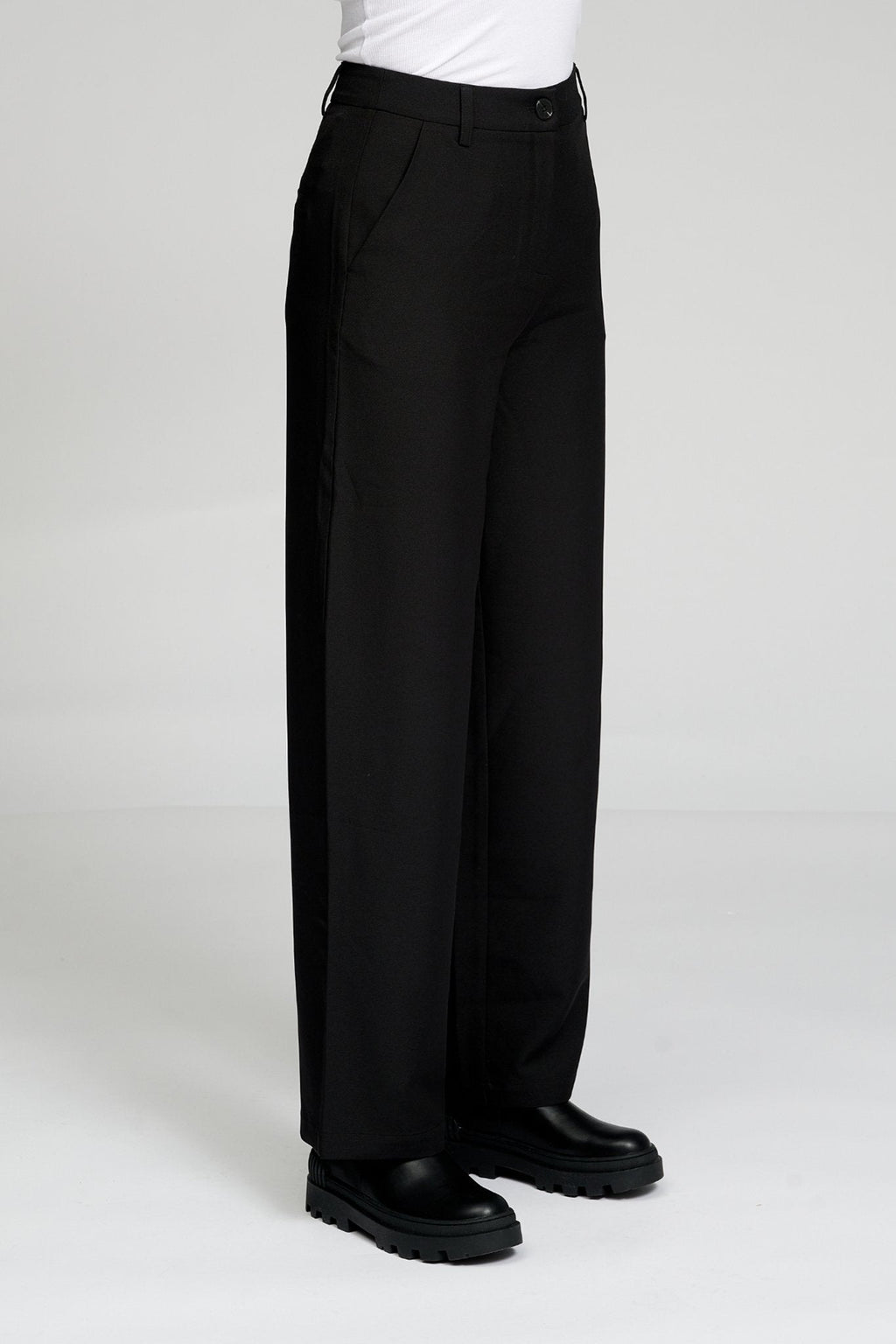 Klasične hlače za odijelo - crno