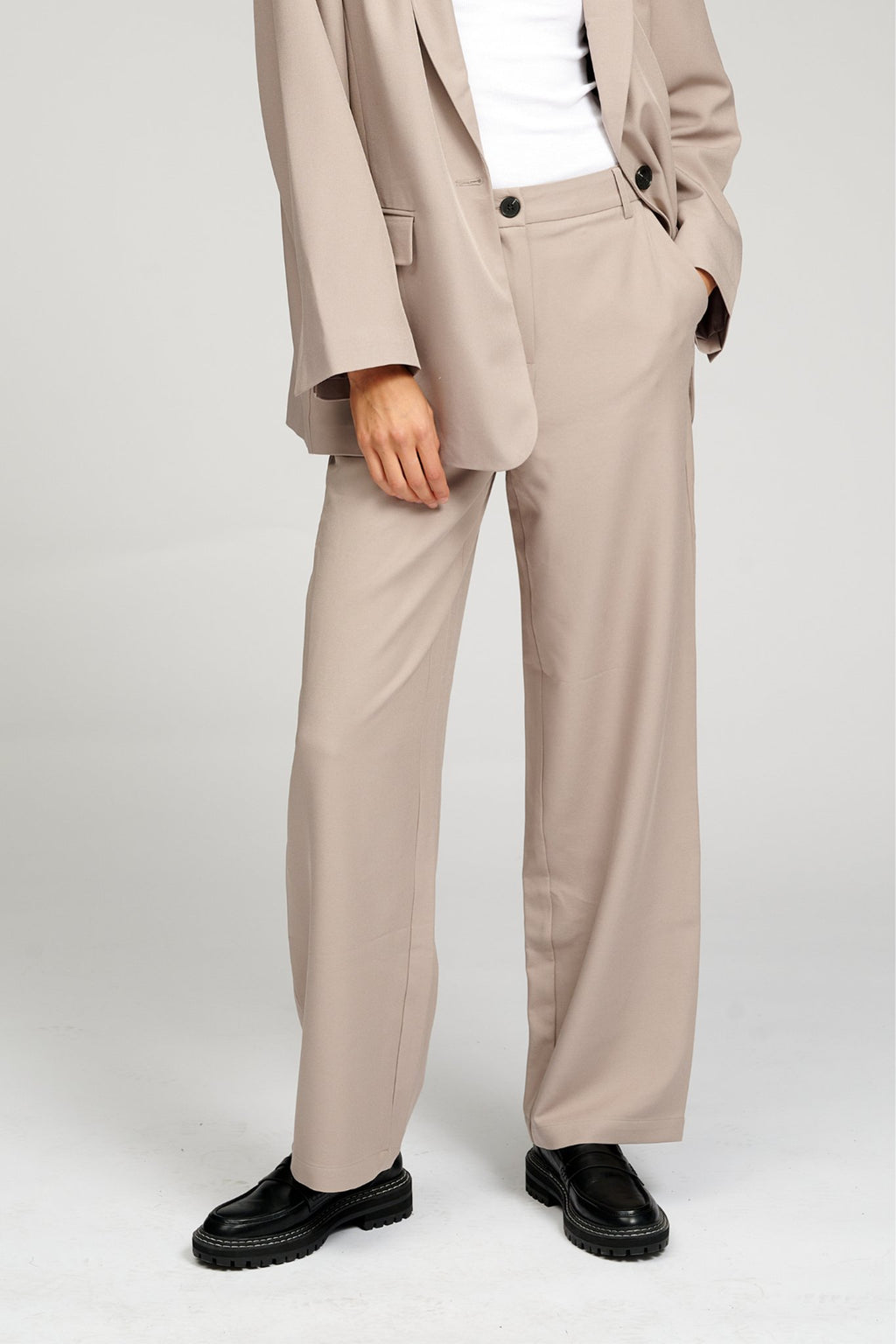 Culaith chlasaiceach Pants - liath