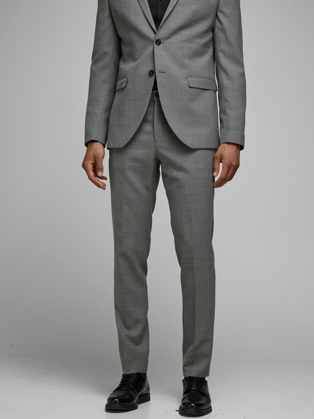 Klasično odijelo hlače Slimfit - svijetlo siva