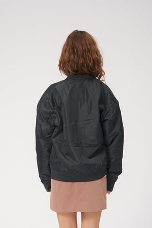 Clay Bomber Women Jacket - Black - TeeShoppen Group™ - Jacket - Jack & Jones