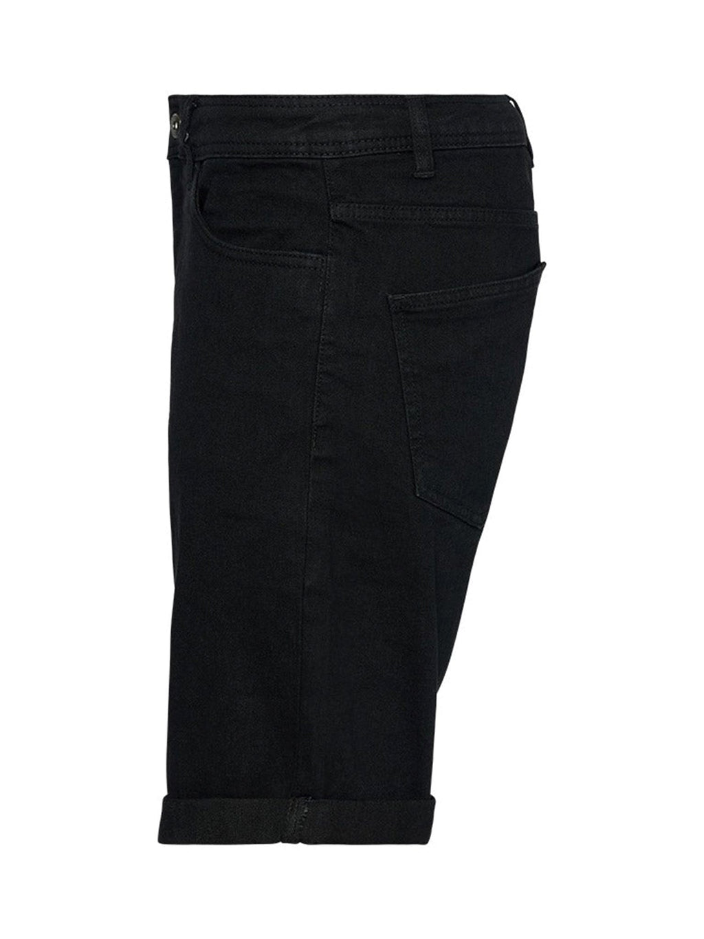 Džínsovina Shorts - Čierna