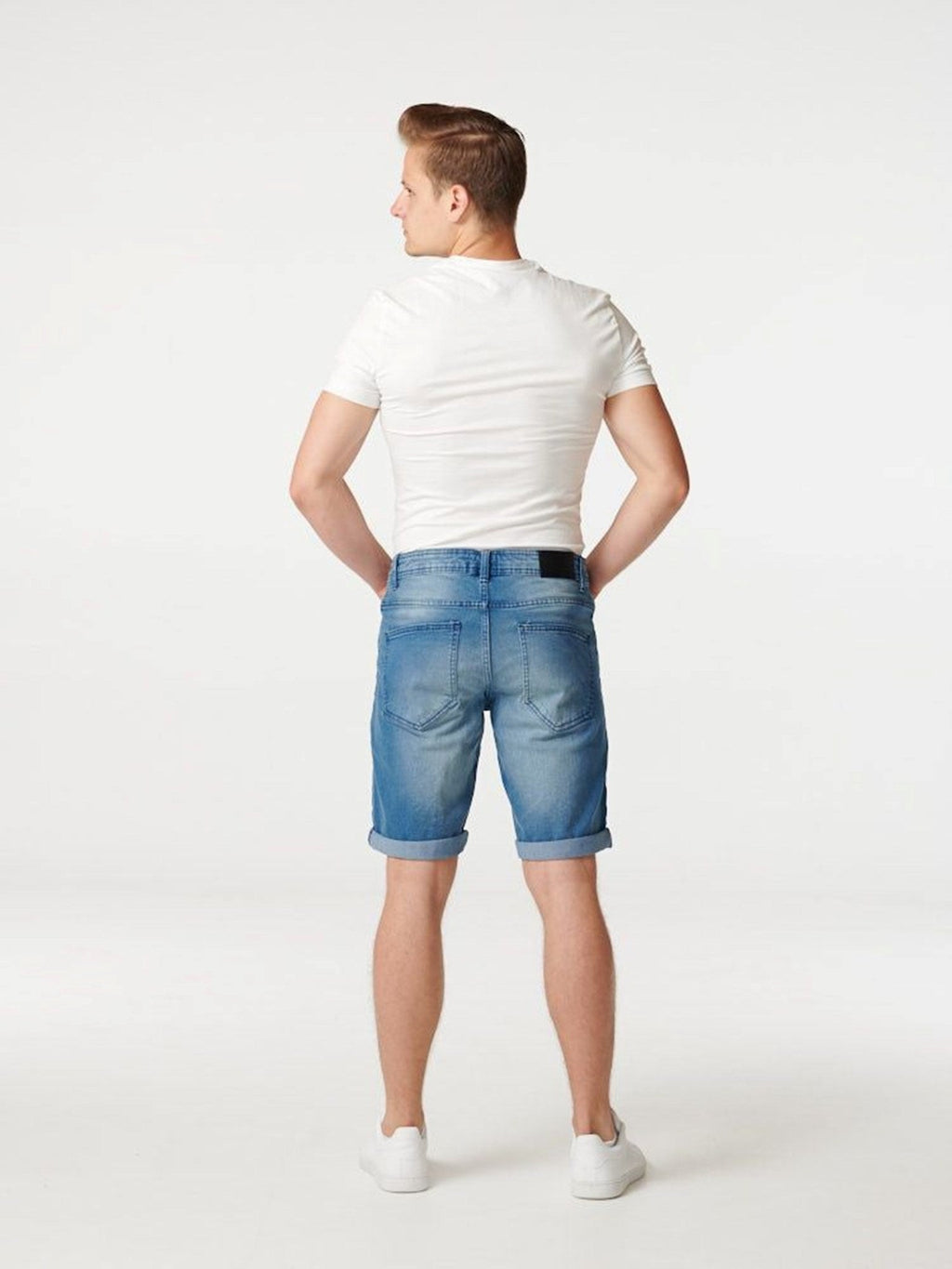 Džínsovina Shorts - Modrá
