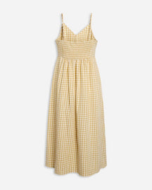 Era Dress - Yellow Checkered