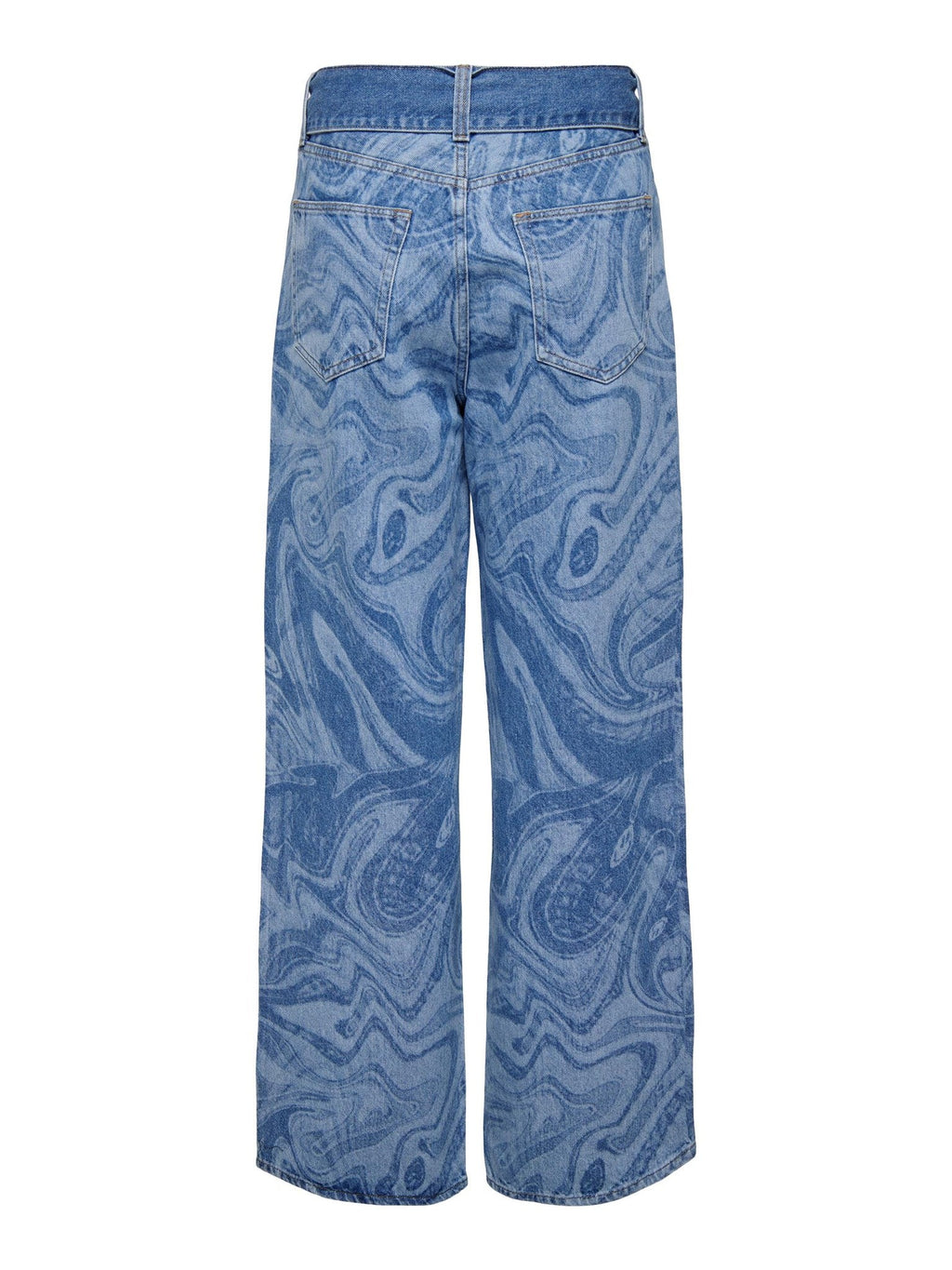 Esther Hope Print - stredne modrá džínsovina