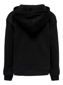 Gach saol lógó beag hoodie - dubh