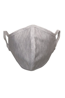 Maska od tkanine - svijetlo siva (organski pamuk)