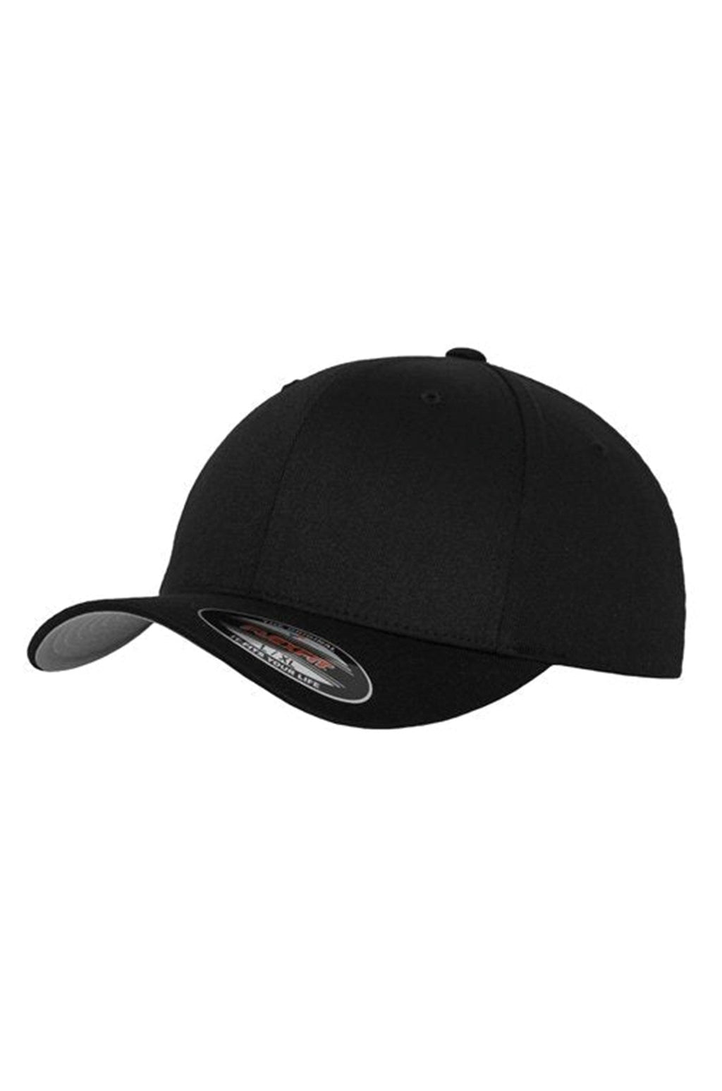 FlexFit原始棒球帽 - 黑色