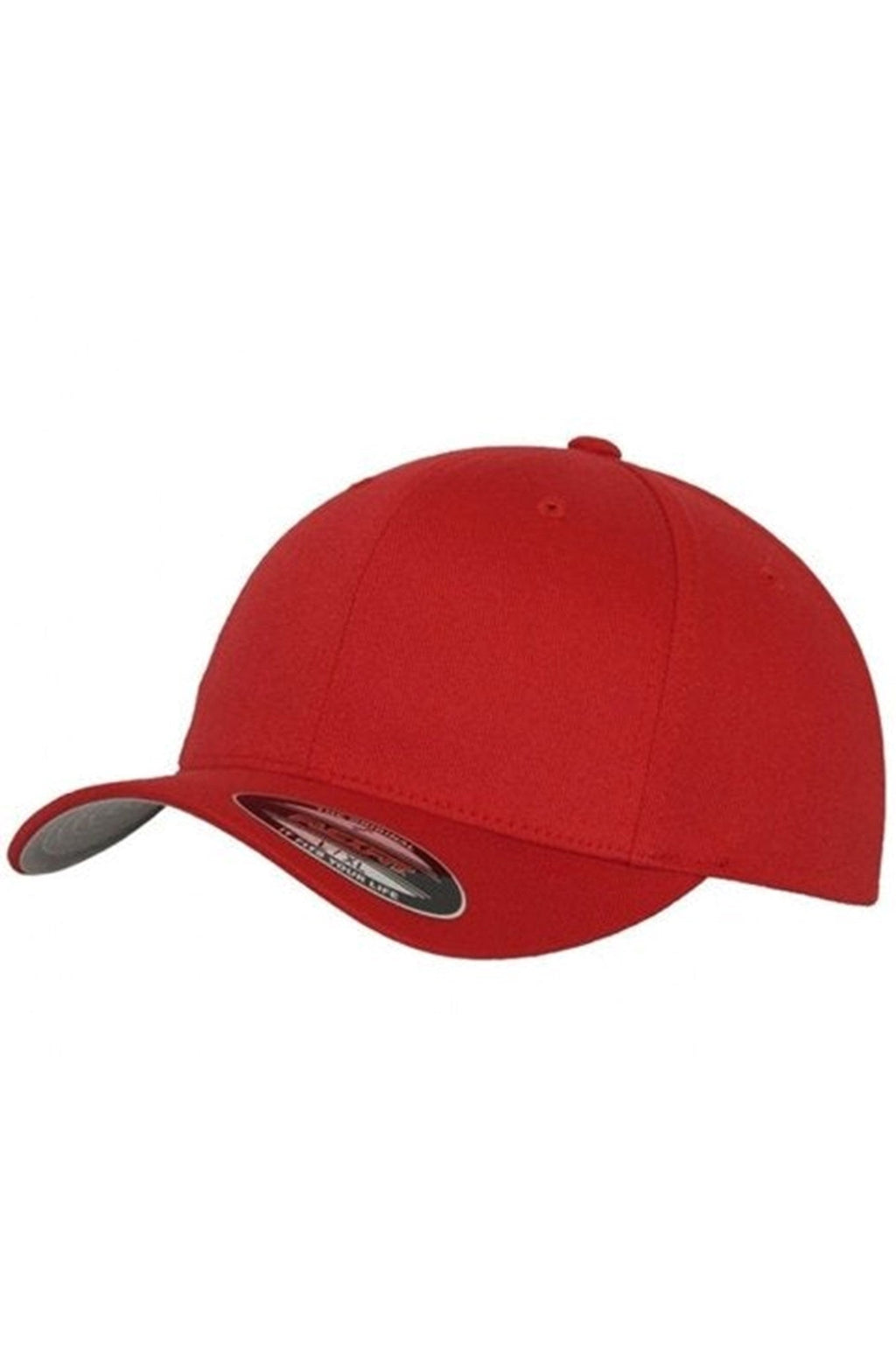 FlexFit原始棒球帽 - 红色