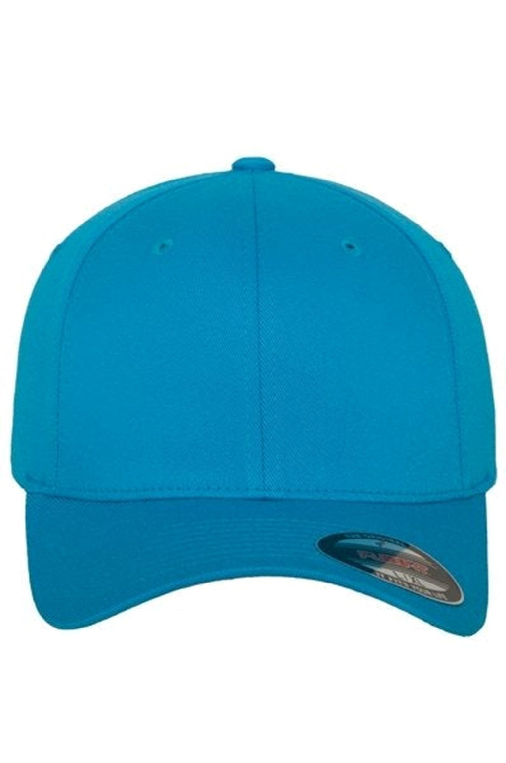 FlexFit原始棒球帽 - 绿松石蓝色