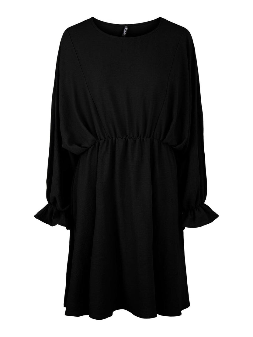 Flore Long Sleeve Dress - Black