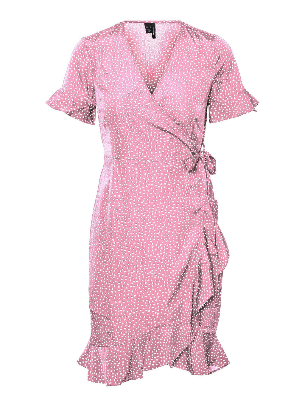 Kana 2/4 haljina za omot - prizma ružičasta