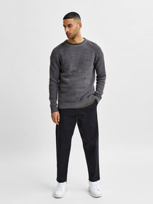 Irven Knit sweater - Dark Gray