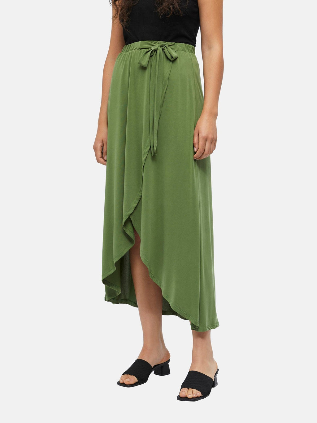 Jannie Maxi裙子 - 葡萄园绿色