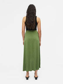 Jannie Maxi裙子 - 葡萄园绿色
