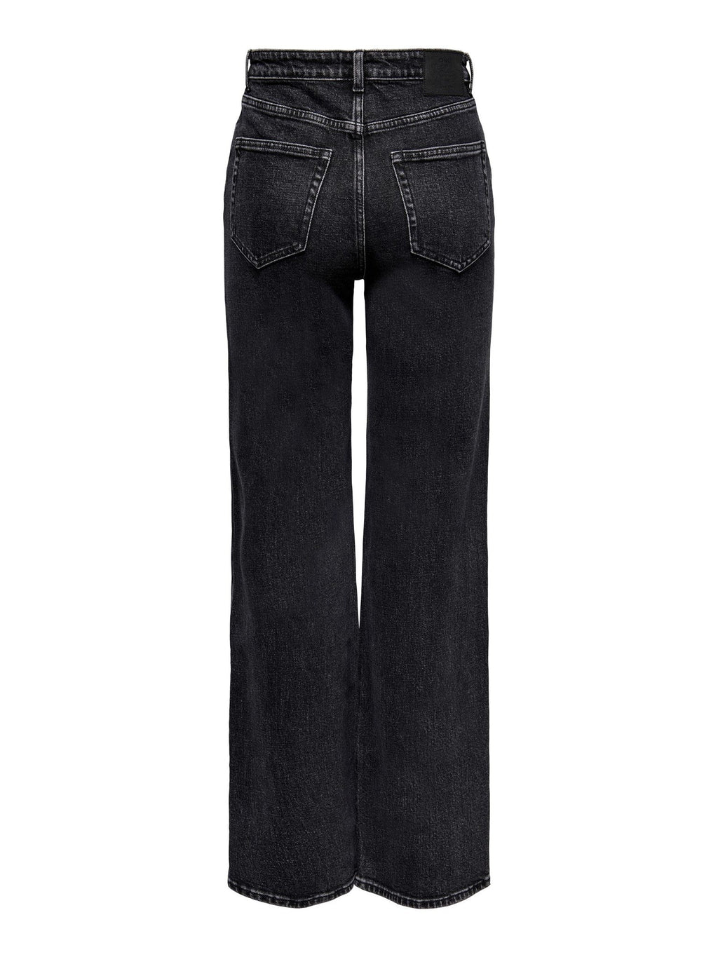 Šťavnaté džínsy (široká noha) - čierna džínsovina