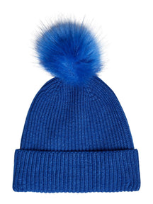 LIF POM帽子 - 蓝色