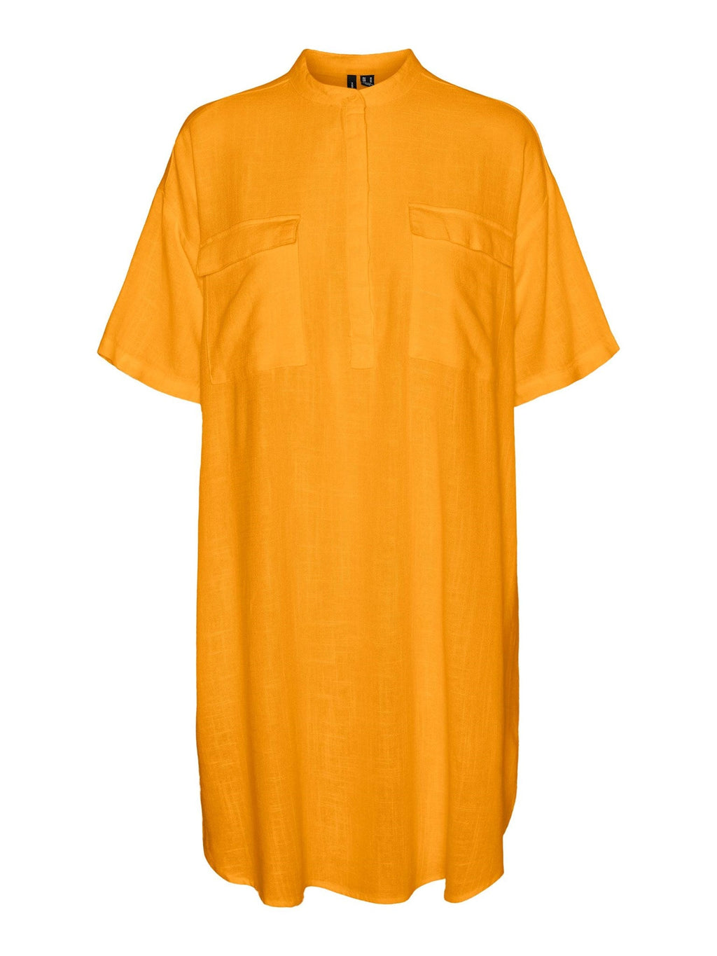 Line mini haljina - zračenje žuto