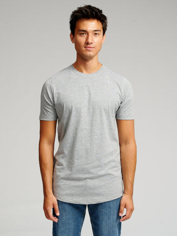 长T恤 - 灰色混合物