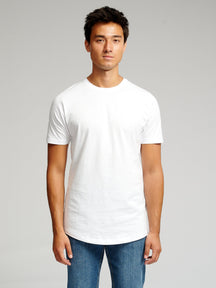Long T-shirt - White