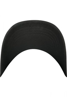 Nízko profil organickej bavlnenej čiapky - čierna