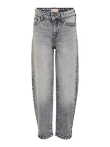 Lucca Life Jeans - Light Gray Denim