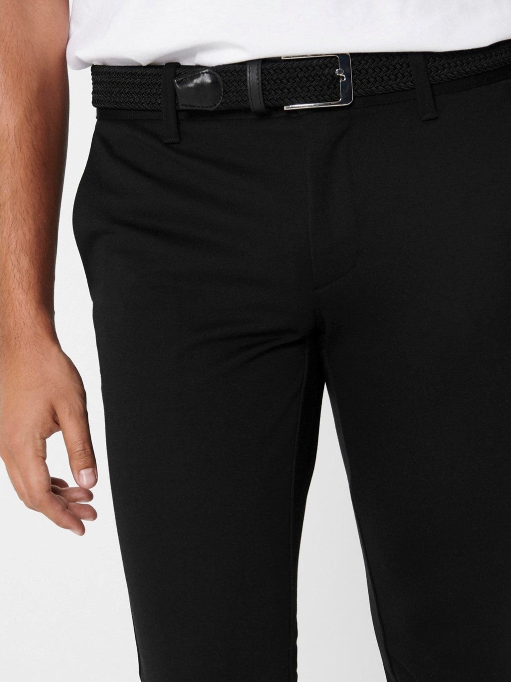 Označite hlače - crne (rastezljive hlače)