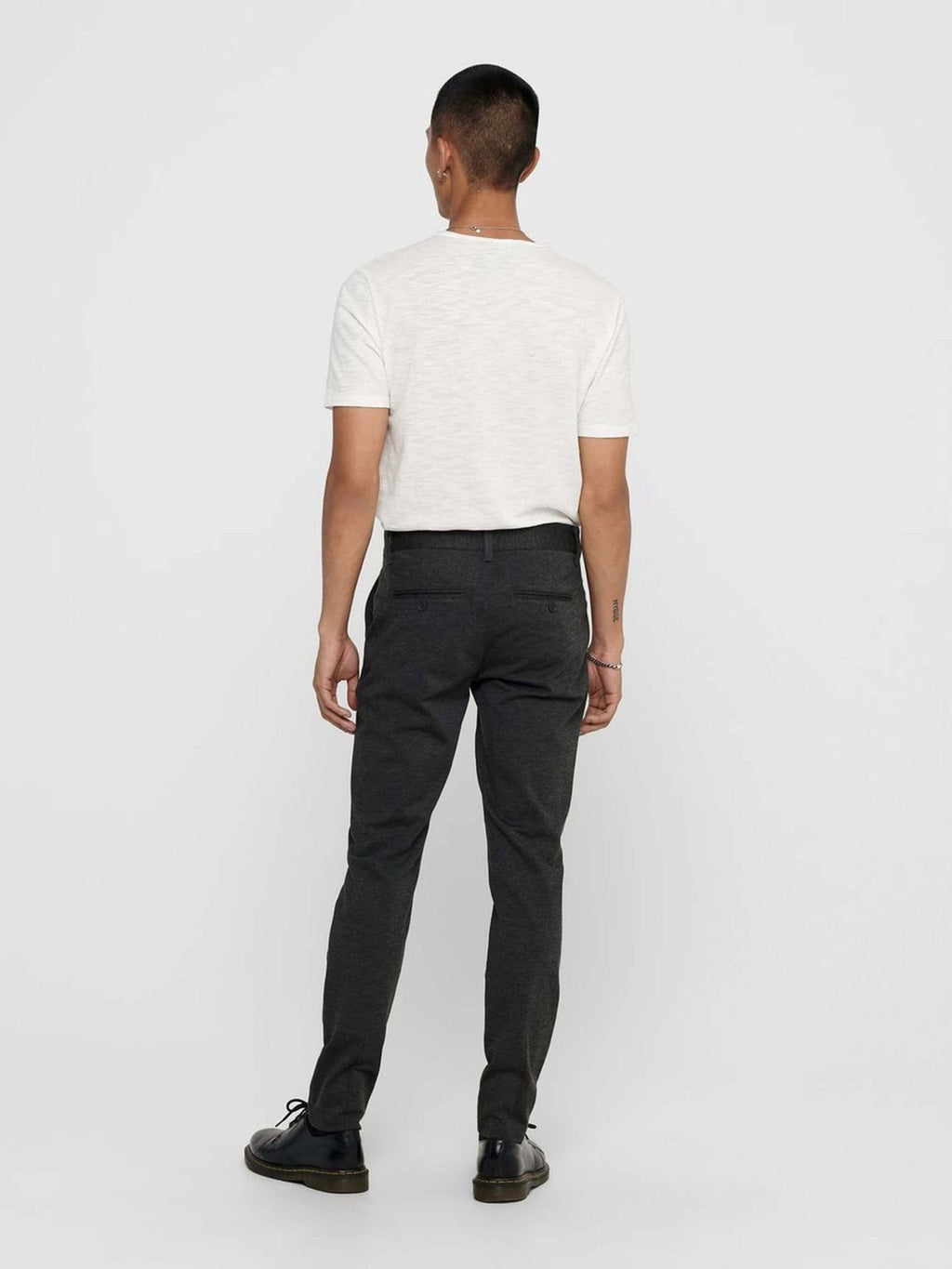 Označite hlače - tamno sive (rastezljive hlače)