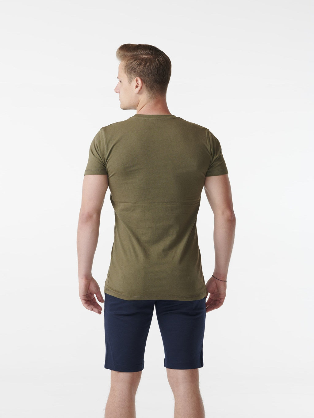 肌肉T恤 - 陆军绿色