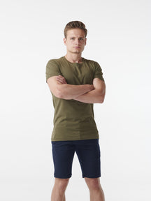 肌肉T恤 - 陆军绿色