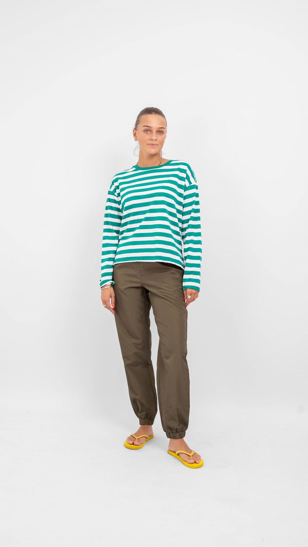 Nelli Long Sleeve Sweater - Green